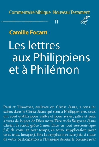 Les Lettres aux Philippiens et à Philémon