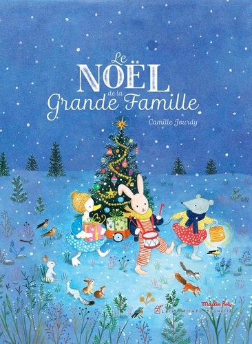 Camille Jourdy - Le Noël de la grande famille - Coffret livre + doudou.