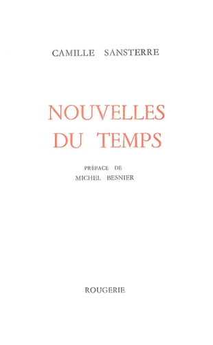 Camille Sansterre - Nouvelles du temps.