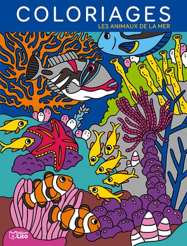 Camille Tisserand - Coloriages Les animaux de la mer.