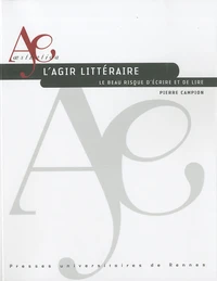 L'agir litteraire