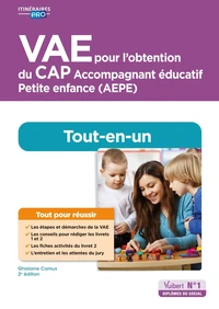 VAE pour l'obtention du CAP Accompagnement éducatif Petite enfance (AEPE)