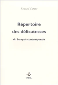 Répertoire des délicatesses du français contemporain