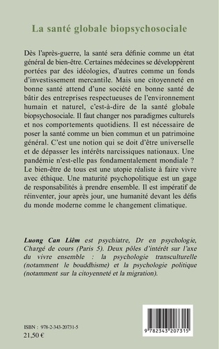 La santé globale biopsychosociale