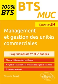 BTS MUC Management et gestion des unités commerciales
