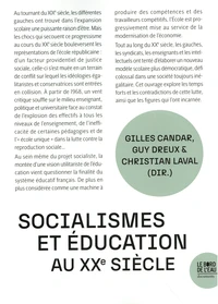 Socialismes et éducation au XXe siècle