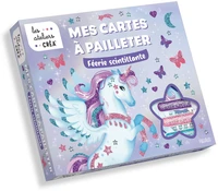 Mes cartes à pailleter - Féérie scintillante (coffret)