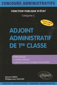 Adjoint administratif de 1re classe