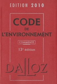 Code de l'environnement 2010