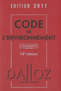 Code de l'environnement 2011