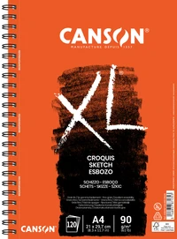 Al 120fl spirale gd cote xl® a4 90grs croquis
