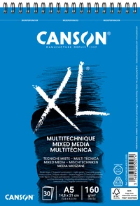 Album canson® xl® mixed media 30fl a5 160g new