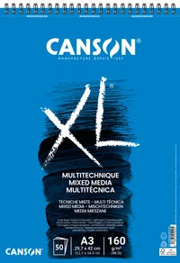 Album canson® xl® mixed media 50fl a3 160g new