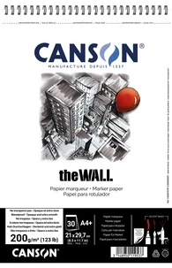 Album spiralé canson® the wall - 21x31.4 cm - 30 feuilles 200g