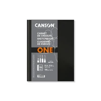 Art-book canson® one - cousu grand côté - 21.6x27.9 cm - 98 feuilles 100g (196 pages)
