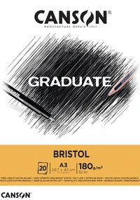 bl bristol a3 180g/m² 20 feuilles new