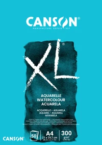 Bloc canson xl® aquarelle a4 - 50 feuilles 300g