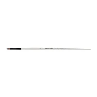 Brosses synth graduate plat court mches longs n° 6 = (6.2 / 11.1 mm)