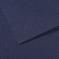 Feuille mi-teintes® 160g - 50x65 cm - bleu indigo (140)