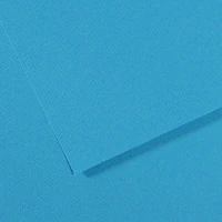 Fl   mi-teintes  50x65 160g  bleu turquoise 595