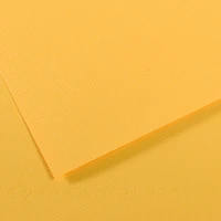 Feuille mi-teinte 50x65 bouton d'or