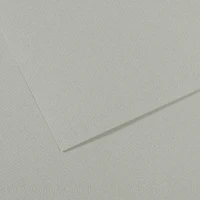 Feuille canson 50x65 mi-teinte gris ciel