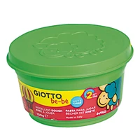 Giotto bebe tris - 3 pots 100g pate à jouer (vert.orange.magenta)