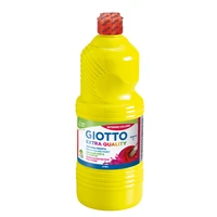 Gouache extra quality super concentrée giotto - flacon 1l - jaune primaire