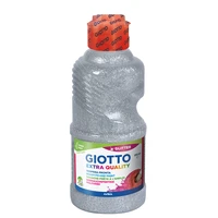 Gouache extra quality super concentrée giotto - flacon 250 ml - argent