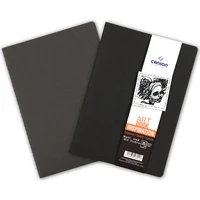 lot 2 cahiers 36fl inspiration canson® a4 96g 425/345 noir/gris ardoise