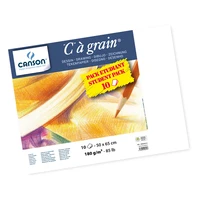 Manipack c à grain 5 feuilles + 5 gratuites 50x65cm 180g/m²