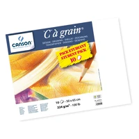 Manipack "c" à grain - pack étudiant - 50x65 cm - 10 feuilles 224g/m²