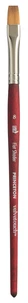 Pinceau brosse à ombrer plat n°8 princeton - série velvetouch - manche court