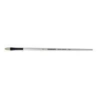 Pinceau brosse langue de chat n°4 - Daler-Rowney - Série Graduate - Poils en soie de porc - Manche long