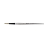 Pinceau brosse rond n°10 - Daler-Rowney - Série Graduate - Poils en soie de porc - Manche long