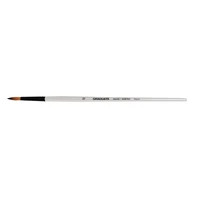 Pinceau brosse synthétique rond n°16 - Daler-Rowney - Série Graduate - Manche long