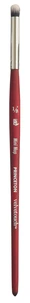 Pinceau synthétique bombé mini n°1/8 princeton - série velvetouch - manche court