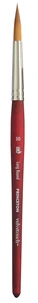 Pinceau synthétique rond long n°10 princeton - série velvetouch - manche court