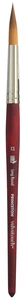 Pinceau synthétique rond long n°12 princeton - série velvetouch - manche court