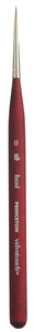 Pinceau synthétique rond mini n°0 princeton - série velvetouch