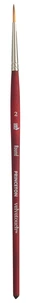 Pinceau synthétique rond n°2 princeton - série velvetouch - manche court