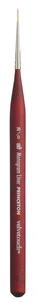 Pinceau synthétique traceur court monogramme mini n°20/0 princeton - série velvetouch