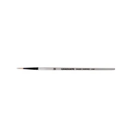 Pinceaux synth graduate extra fin manche court n° 10/0 = (1 / 12.7 mm)