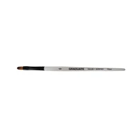 Pinceaux synth graduate langue de chat mches courts n° 6 = (6.2 / 11.1 mm)