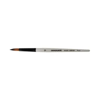 Pinceaux synth graduate rond mches courts n° 10  = (6.5 / 25.4 mm)