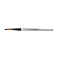 Pinceaux synth graduate rond mches courts n° 12 = (7.5 / 31.8 mm)
