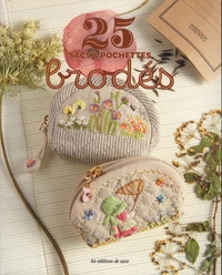 25 sacs & pochettes brodés