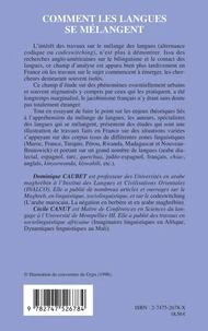 Comment Les Langues Se Melangent