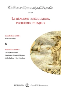 Cahiers critiques de philosophie N° 19, décembre 2017