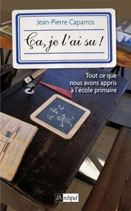 Ça, je l'ai su !